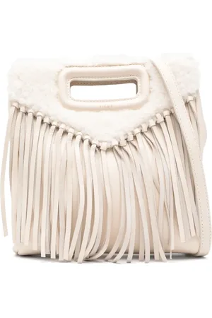 Maje Sac cabas M en fourrure artificielle