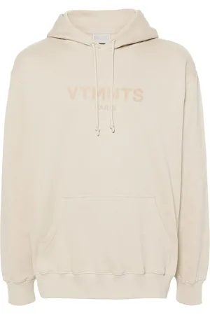 VTMNTS Hoodie en coton à logo imprimé