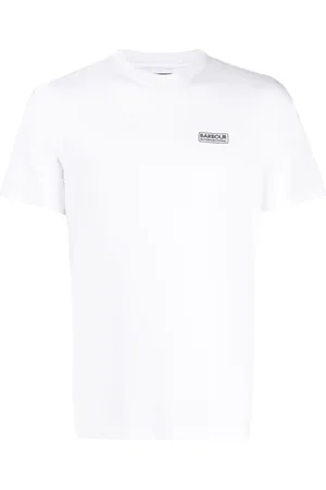 Barbour T-shirt en coton à logo imprimé
