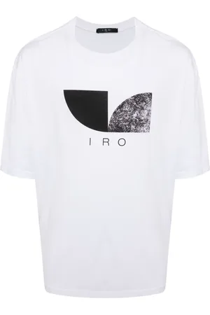 IRO T-shirt en coton à logo imprimé
