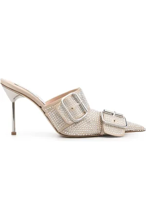 GIUSEPPE DI MORABITO Mules à ornements en cristal 100 mm