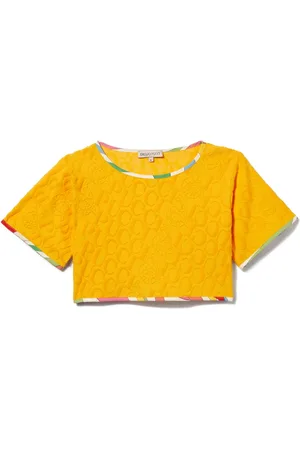 PUCCI Junior T-shirt à logo en jacquard