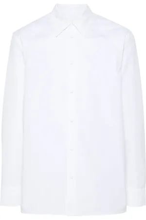 Jil Sander Chemise en coton biologique à manches longues