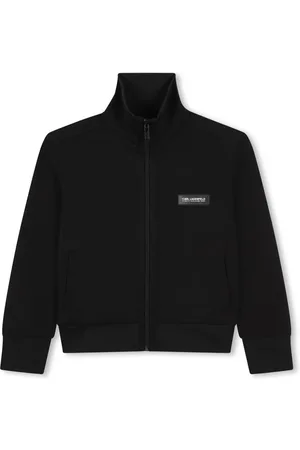 Karl Lagerfeld Cardigan à patch logo