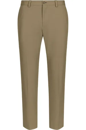Dolce & Gabbana Pantalon chino à taille mi-haute