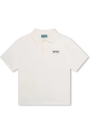 Kenzo Polo en coton biologique à logo imprimé