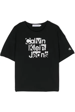 Calvin Klein T-shirt à logo pailleté