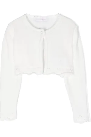 MONNALISA Cardigan bordé de dentelle