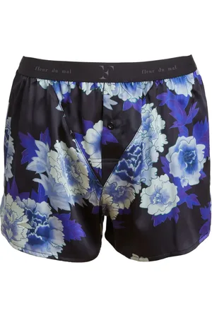 FLEUR DU MAL Boxer à fleurs