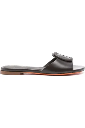 santoni Claquettes à boucle décorative