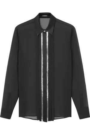 VERSACE Chemis Metal Mesh en Georgette