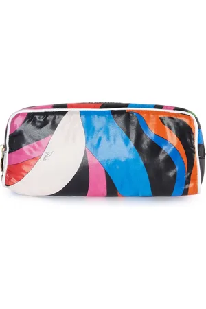 Puccini Trousse de toilette à imprimé abstrait