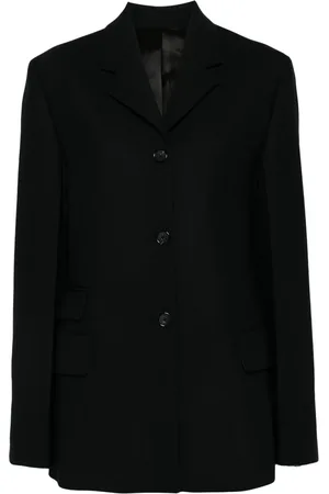 Totême Blazer Straight à simple boutonnage