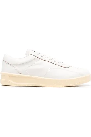 Jil Sander Baskets en cuir à lacets