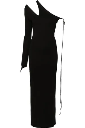 MANURI Robe longue en jersey à une épaule
