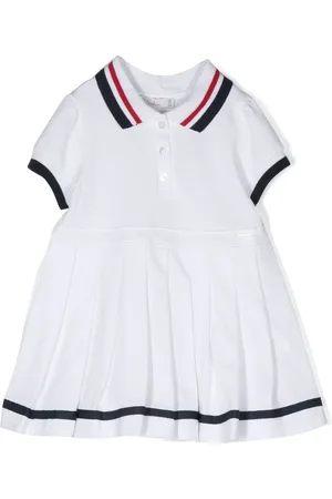 PATACHOU Robe rayée à col polo