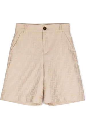 Fendi Short à logo FF en jacquard