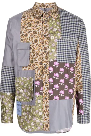 Alexander McQueen Chemise à design patchwork