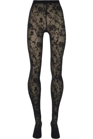 Wolford Collants à fleurs