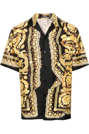 VERSACE Chemise Wild Barocco en soie