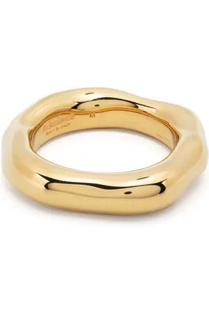 Jil Sander Bague à logo gravé