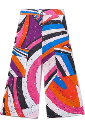 PUCCI Junior Pantalon à imprimé Iride