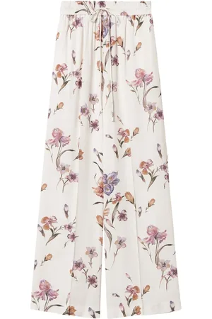 Twin-Set Pantalon en crêpe de chine