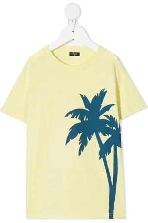 Il gufo T-shirt à imprimé palmier