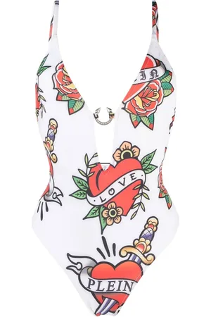 Philipp Plein Maillot de bain à imprimé graphique
