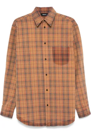 EgonLab Chemise à motif tartan