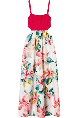 Twin-Set Robe imprimée à coupe longue