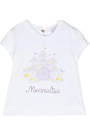 MONNALISA T-shirt St. Castello à imprimé graphique