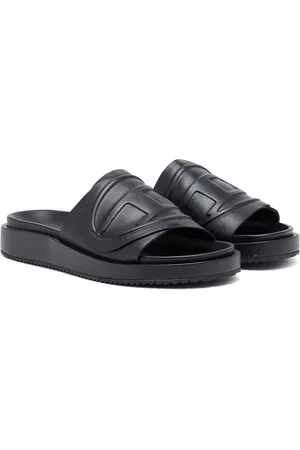 Diesel Claquettes Sa-Slide D Oval W à logo embossé