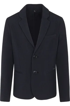Emporio Armani Blazer à simple boutonnage