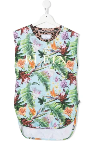 Philipp Plein Robe à fleurs