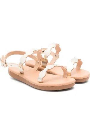 Ancient Greek Sandals Sandales en cuir à bout ouvert