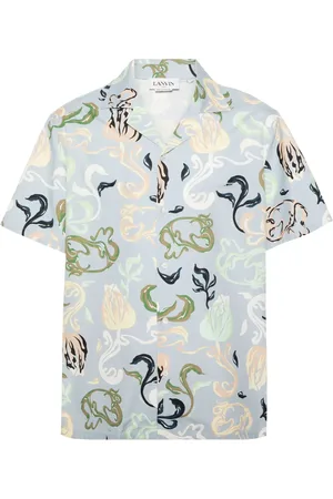 Lanvin Chemise à imprimé abstrait