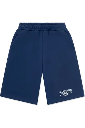 Fendi Short à logo brodé