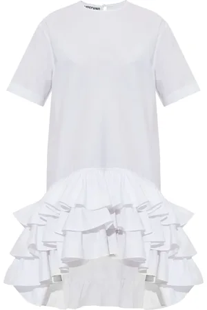 Moschino Robe asymétrique à volants