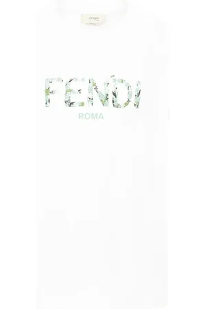 Fendi T-shirt à logo imprimé