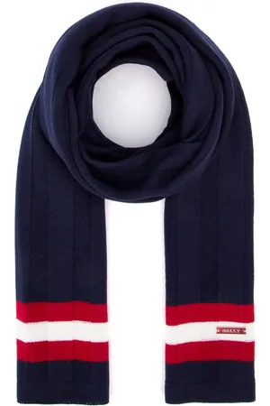 Bally écharpe à logo brodé