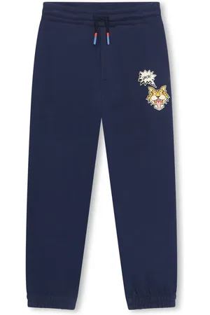 Kenzo Pantalon de jogging à imprimé tigre