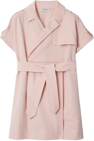 Burberry Robe-trench à manches courtes