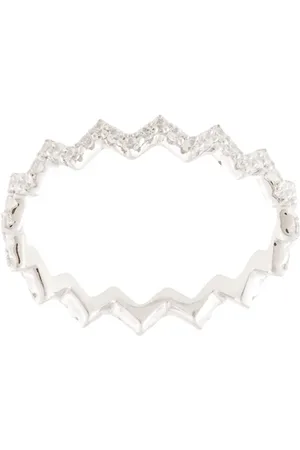 APM Monaco Bague à motif zigzag