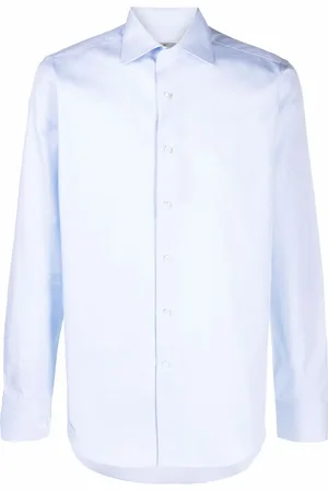 CANALI Chemise unie à boutonnière