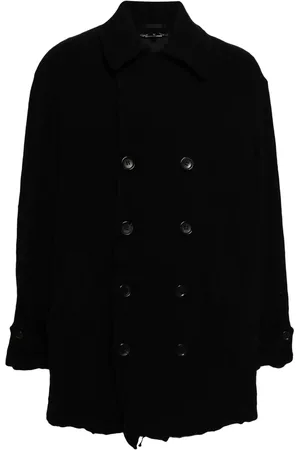 Comme des Garçons Manteau à boutonnière croisée