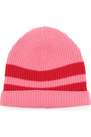 Cashmere In Love Bonnet Bia en maille à rayures