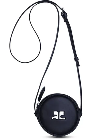 Courrèges Sac rond Reedition Circle en cuir