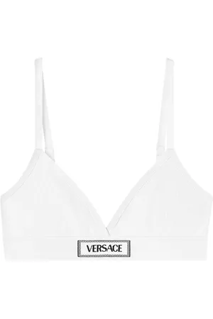 VERSACE Bonnet à patch logo