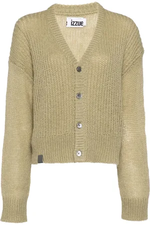 Izzue Cardigan en maille épaisse